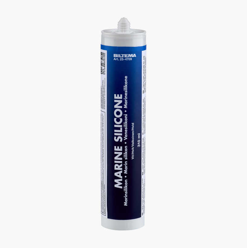 Marin silikon hvit, 310 ml