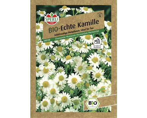 Echte kamille Sperli biologische kruidenzaden