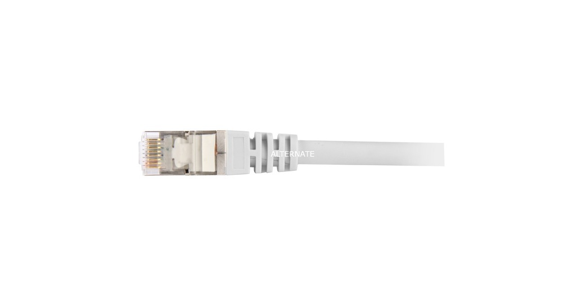 SharkoonPatchkabel SFTP, RJ-45 met Cat.6  (Grijs, 2 meter)