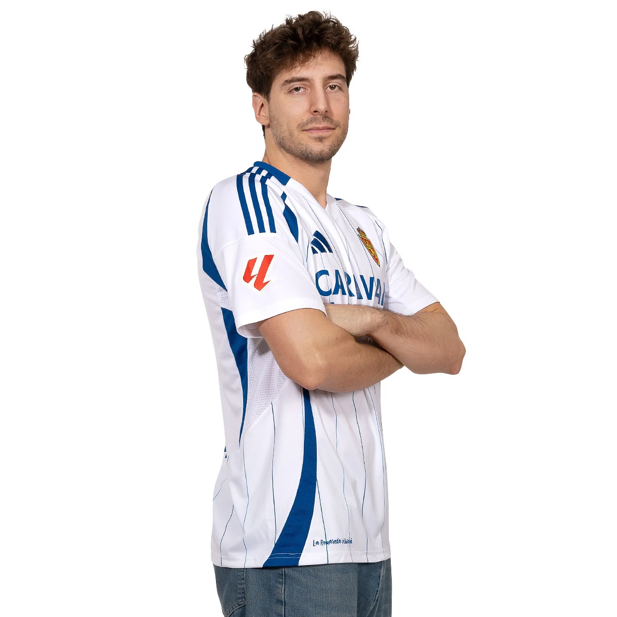 T-Shirt adidas Real Zaragoza Primeiro Equipamento 2024-2025