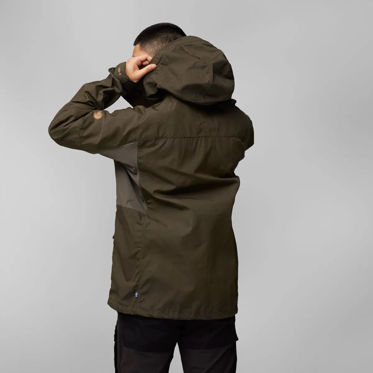 Fjällräven Men's Kaipak Jacket Mountain Blue/Dark Navy