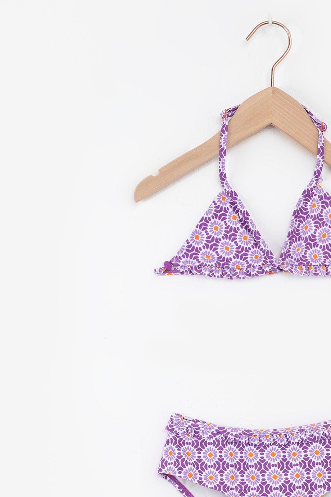 Shiwi paarse bikini set met print