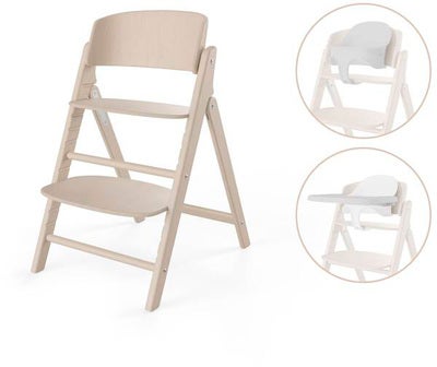 Cybex Click & Fold Matstol 3-in-1, All Natural