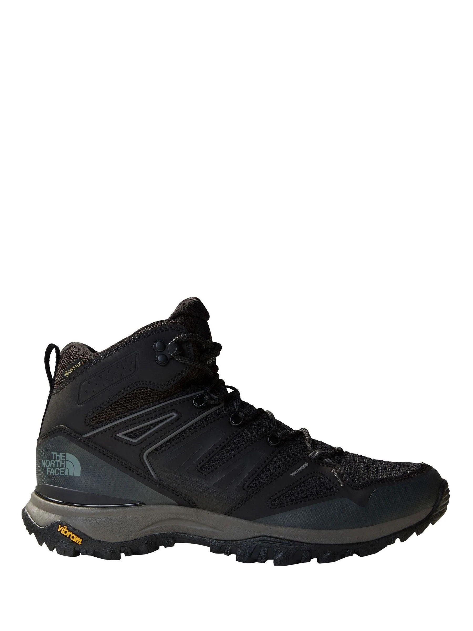 Zwart - The North Face Mens Hedgehog Goretex Mid Trainers