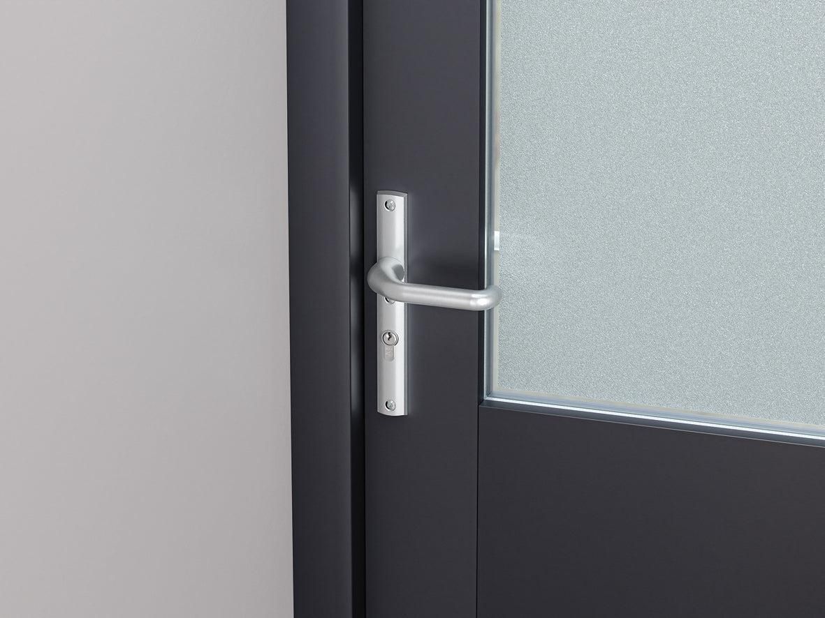 AXA 6762 Veiligheidsbeslag Premium smal Wing-knop kruk Flow PC72 anti-kerntrek F1 - 6762-53-11/72
