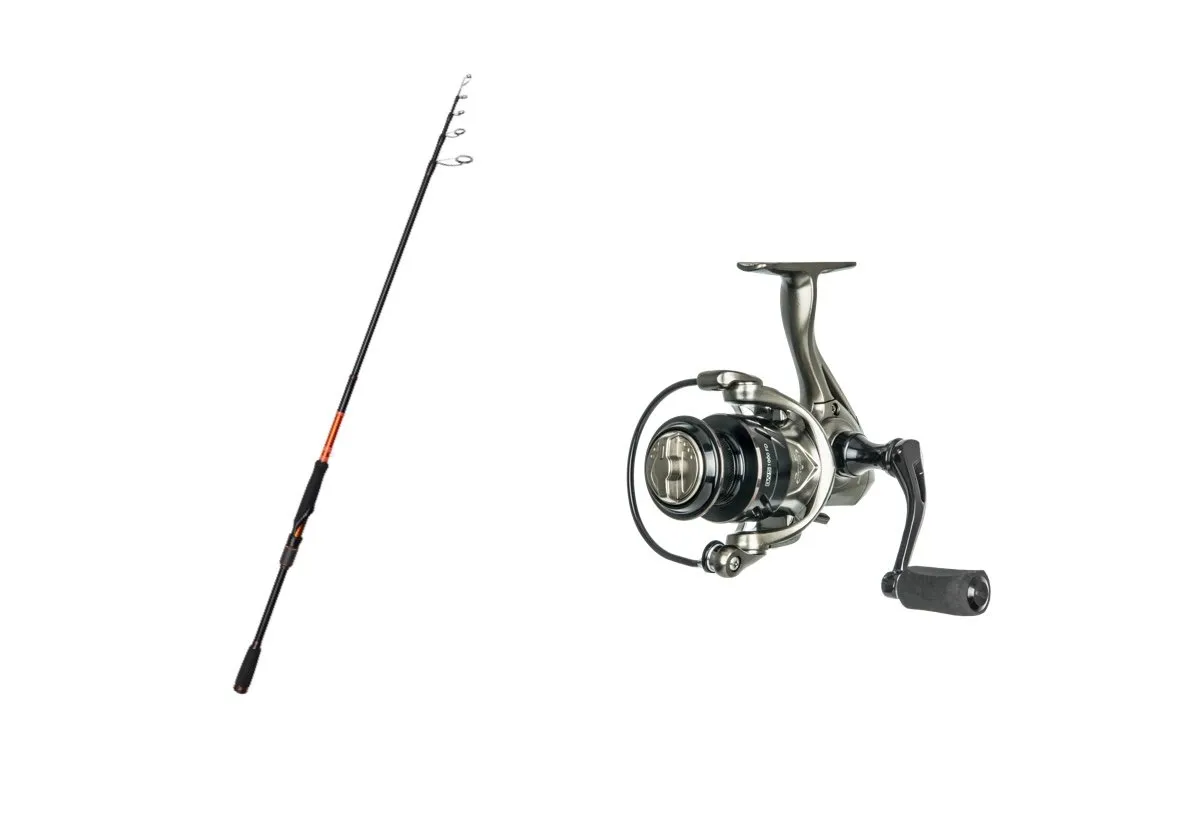 Kinetic Xarann Tele 9' 25-40g/Lawson Baitwinder 4000