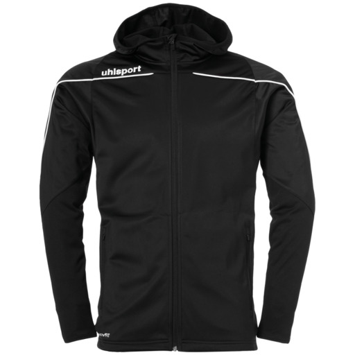 Jaqueta com capuz Stream 22 Track, preta, Uhlsport