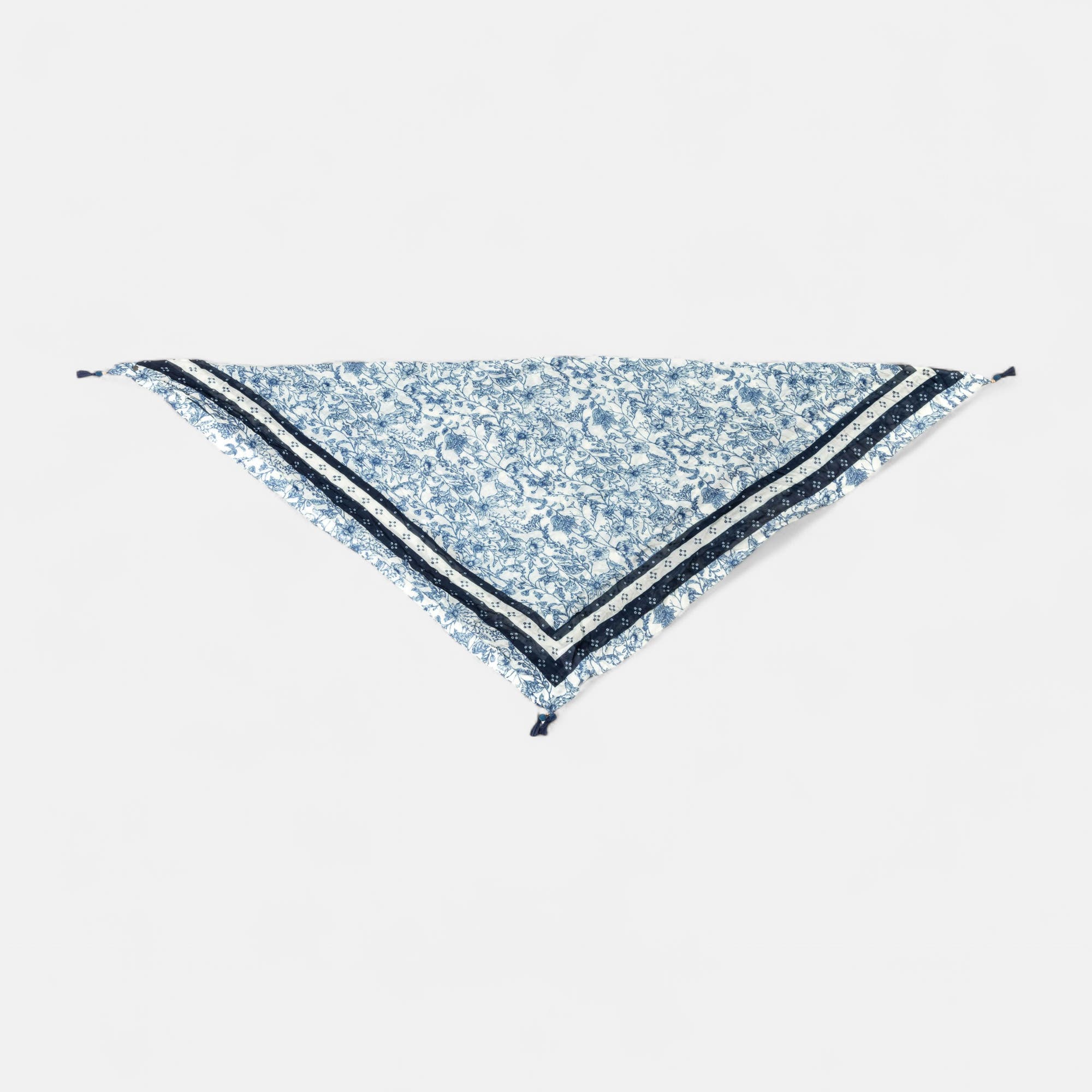 Foulard bleu