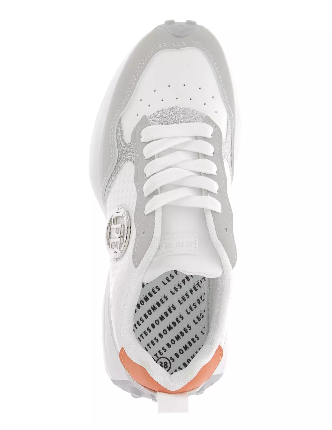 LES PETITES BOMBES - LPB 102854 - Baskets Blanc