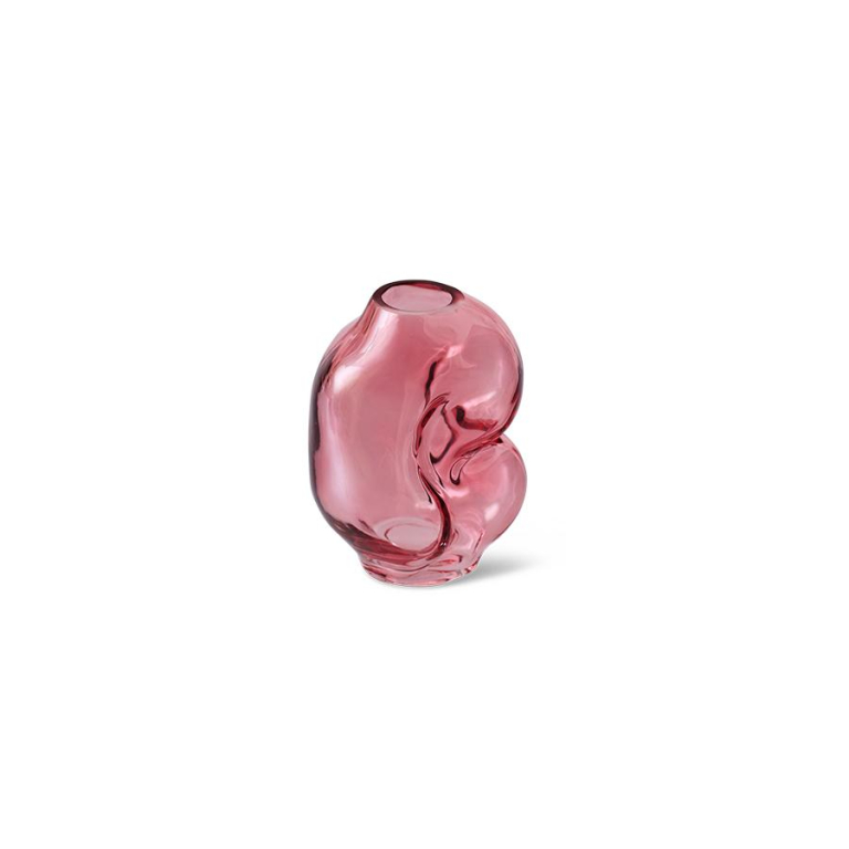 HKliving Gleam Glass vaas h18 Rose