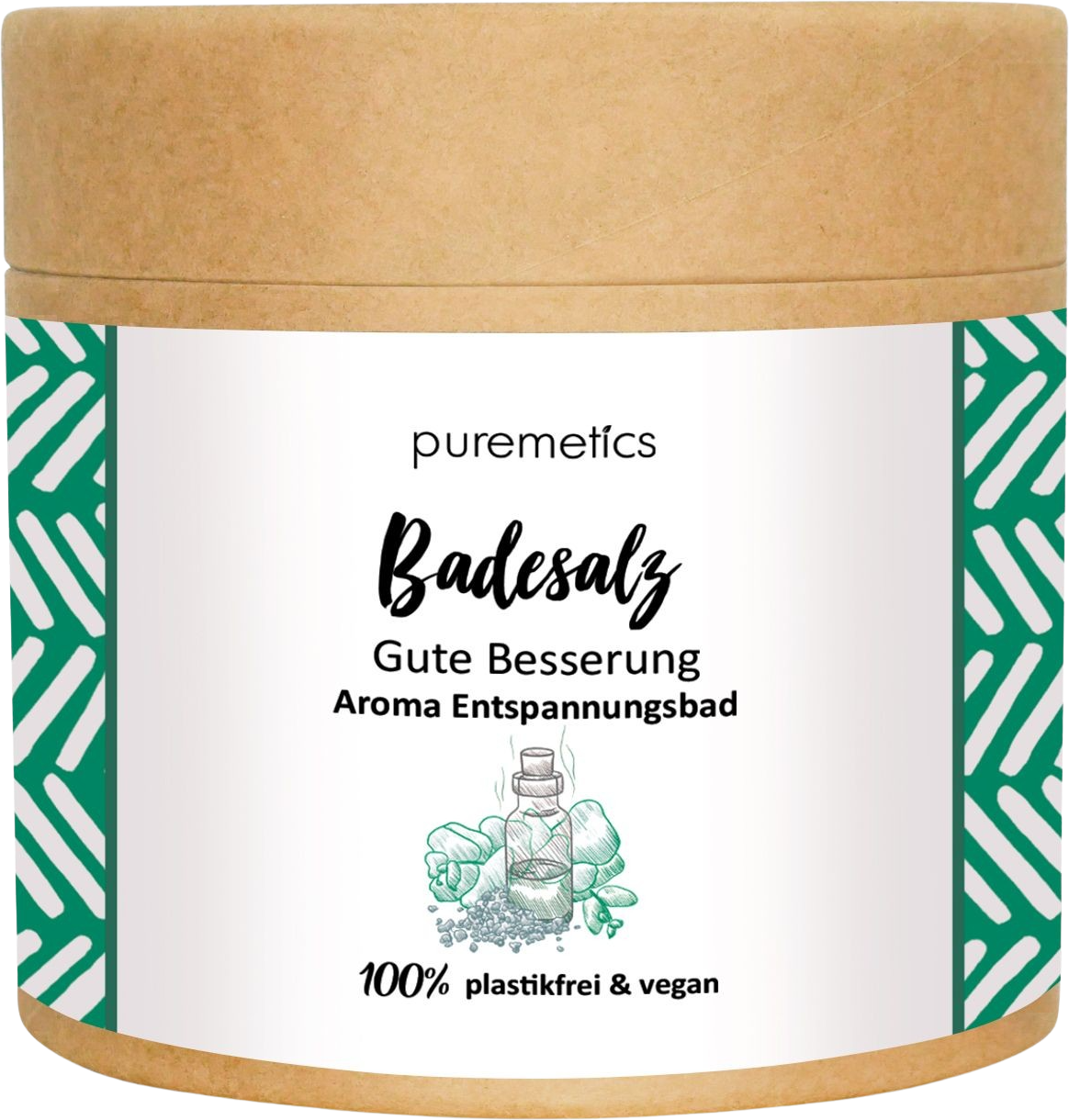 puremetics  Badesalz, Gute Besserung (450 g)