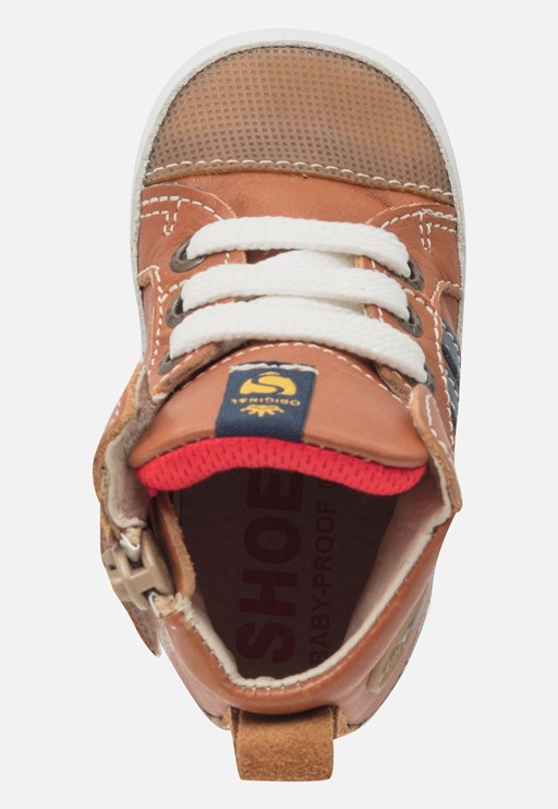 Shoesme Babyproof babyschoenen cognac Leer