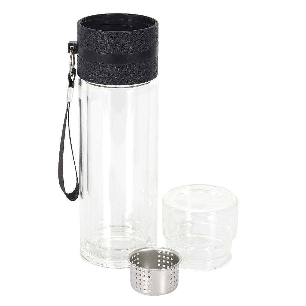 BOUTEILLE DOUBLE PAROI COMPARTIMENT INFUSION