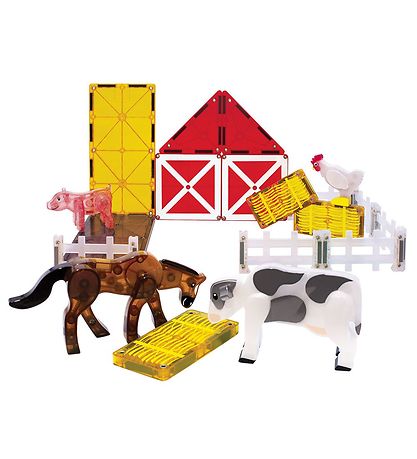 Magna-Tiles Magnets?t - 25 Dele - Farm Animals