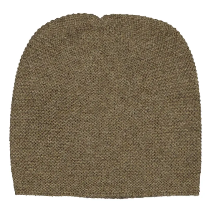 Les lutins Bonnet Cachemire Marie | Vert kaki