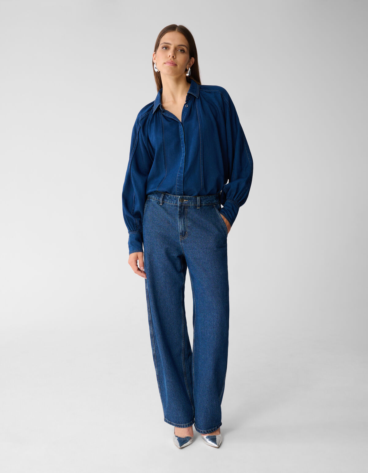 Stitch Blouse Blauw By Mieke