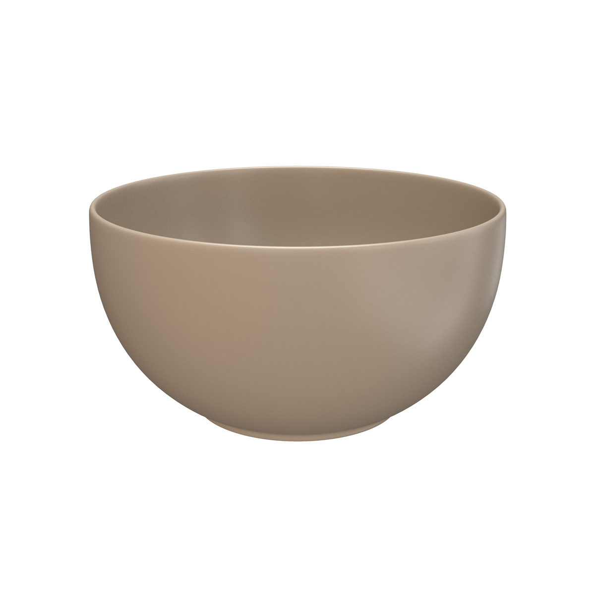 Fontana Bano toiletmeubel mat wit 40x22cm met waskom in taupe