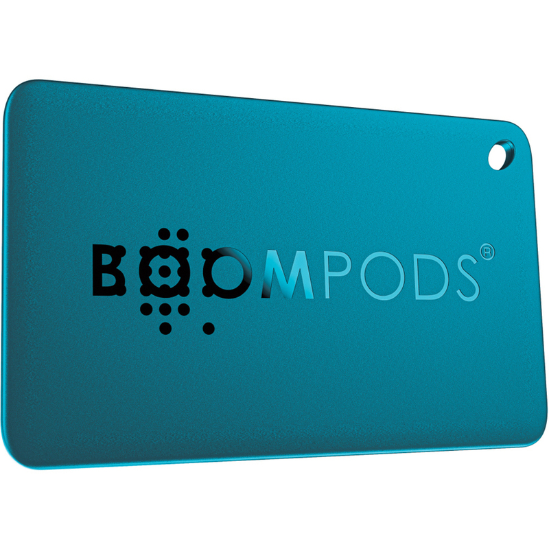 Boompods Smart Tracker BoomTag Rechargeable, ozeanblau