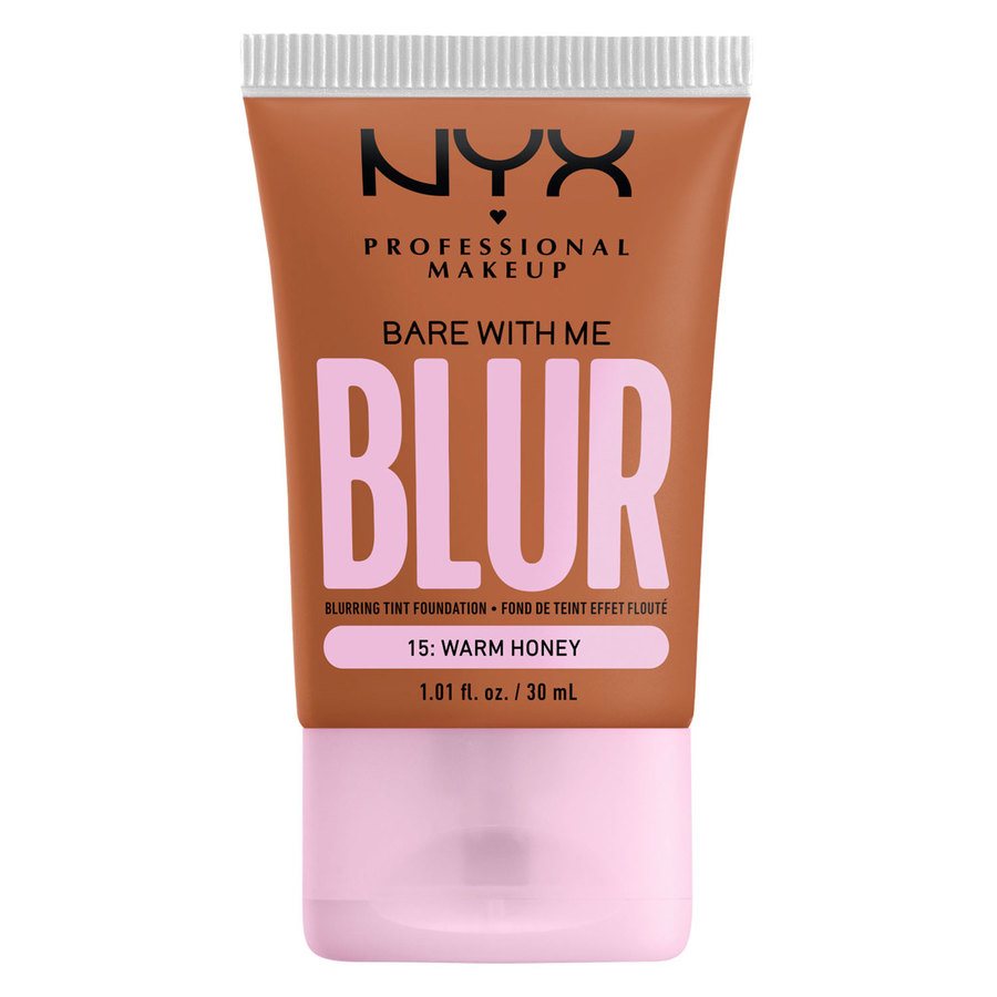 NYX Professional Makeup Bare With Me Blur Tint Foundation 15 Warm Honey 30ml