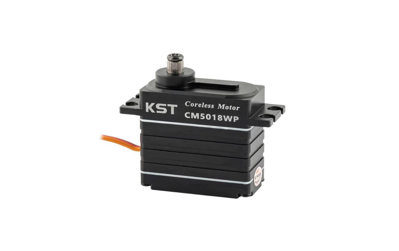 Standard Servo CM5018WP 50 kg, 0.18 s, Wasserdicht HVStarkes, wasserdichtes Digital HV Standard Servo mit Softstart und Metallgetriebe