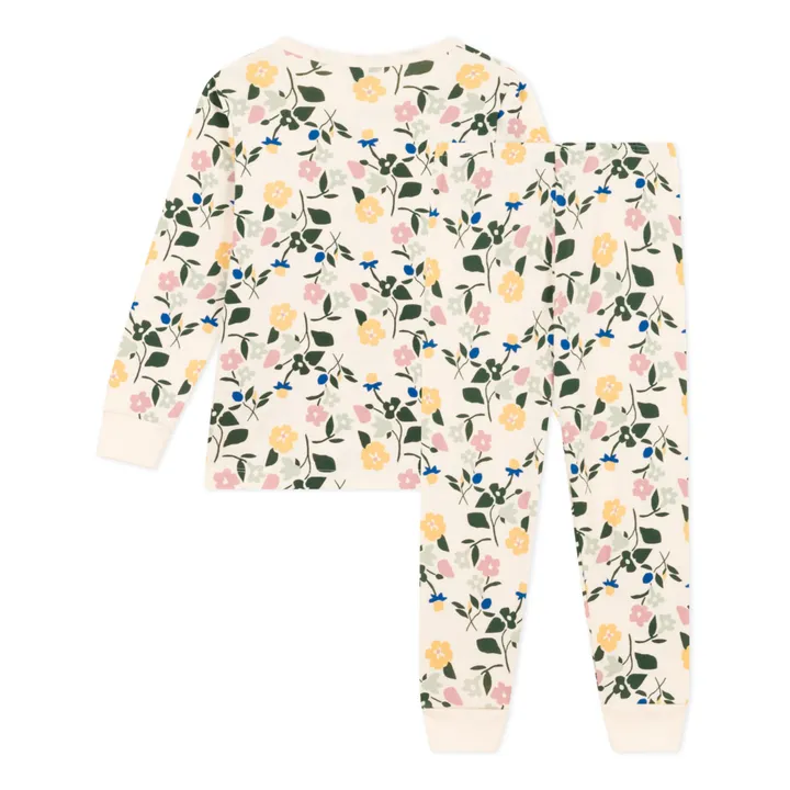 Petit Bateau Ensemble Pyjama Mama Fleurs | Beige