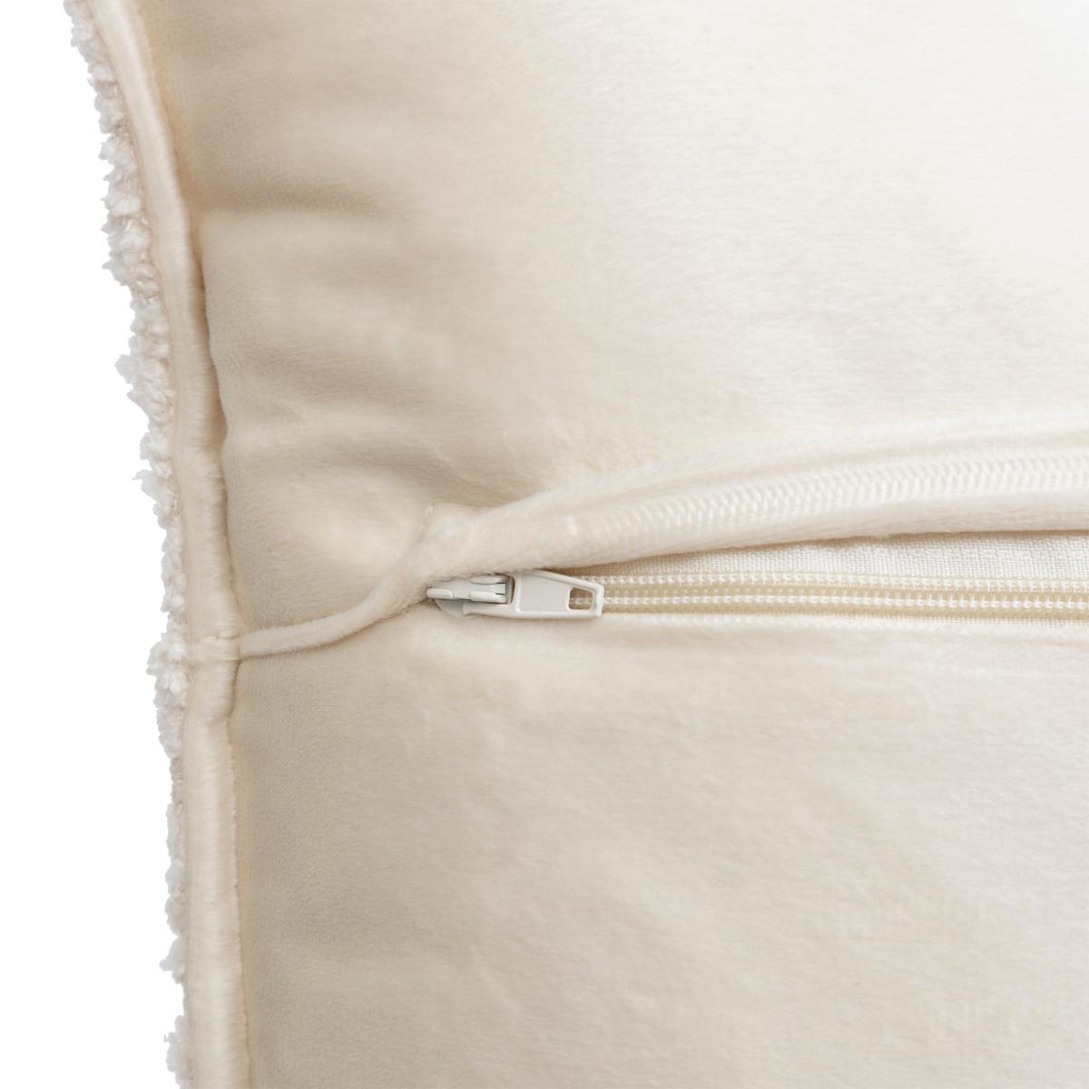 COUSSIN BOUCLETTE SOANA IVOIRE 45X45CM