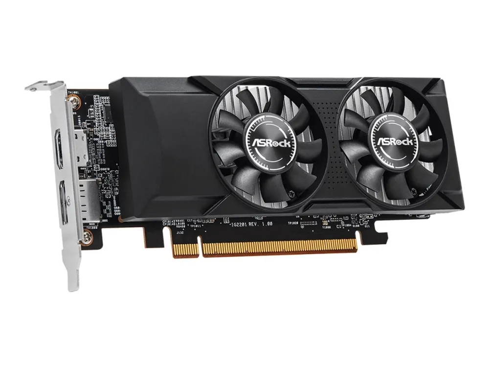 ASRock Intel Arc A310 4GB - Grafikkort - Arc A310 - 4 GB GDDR6 - PCIe 4.0 x16 lavprofil - HDMI, DisplayPort