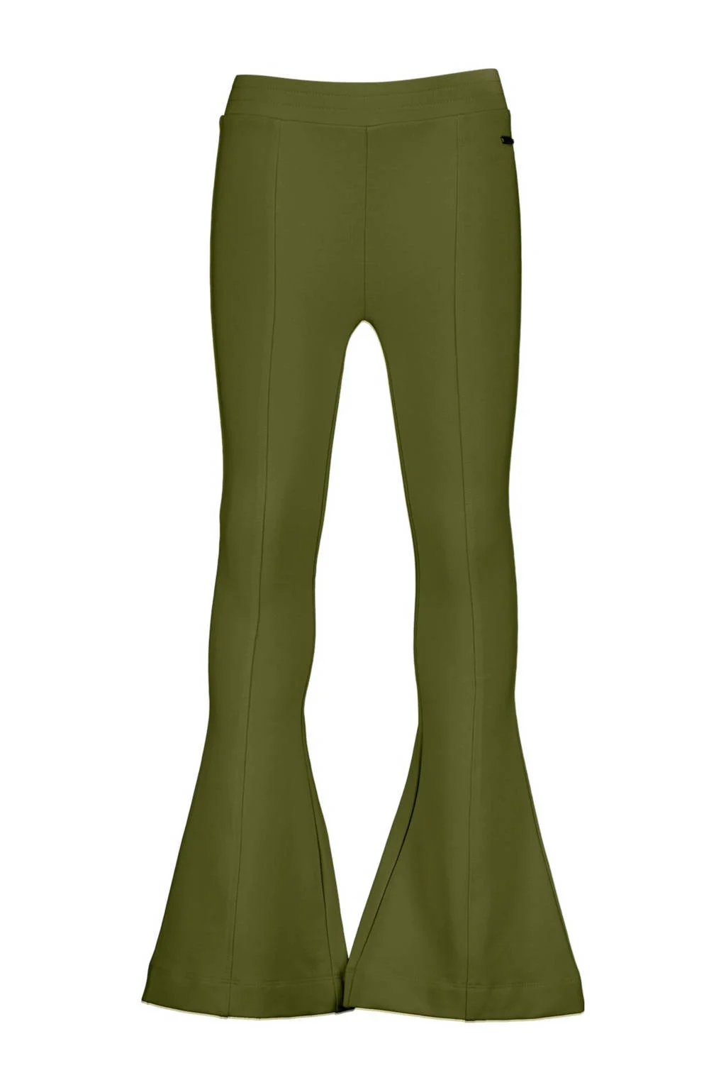 Raizzed high waist flared broek Melis groen