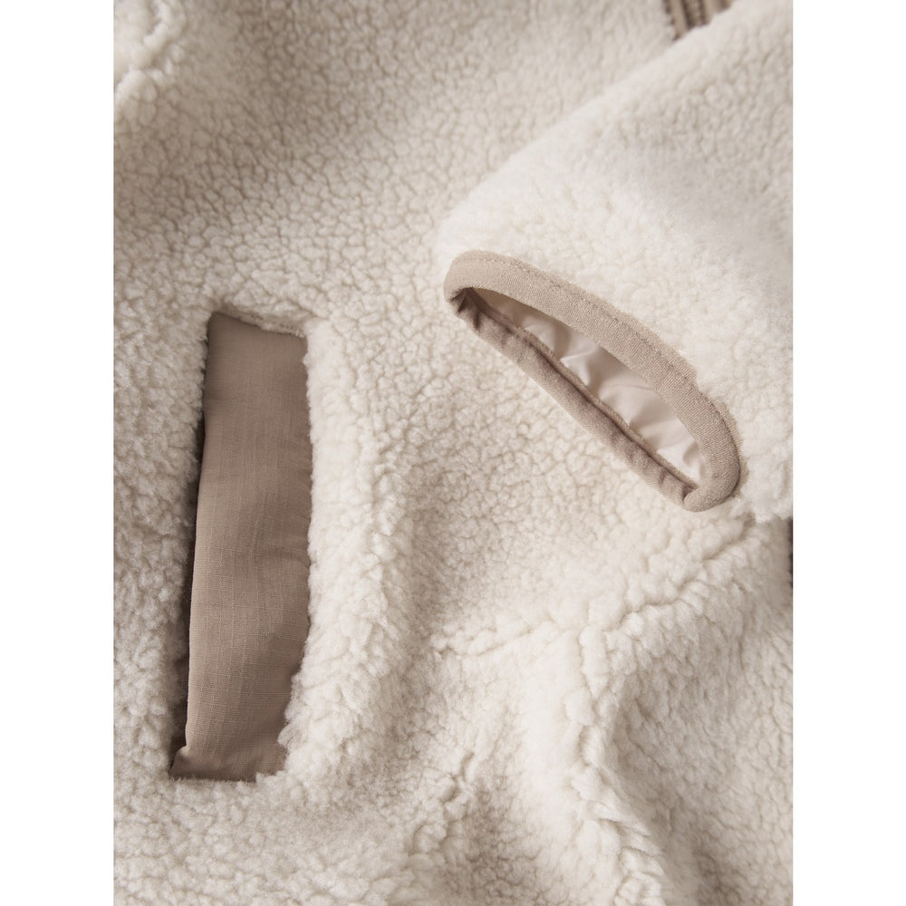 Køb Name It Moonbeam Chest Pocket Savannah Tan Nknmattia Sherpa Jakke Pb
