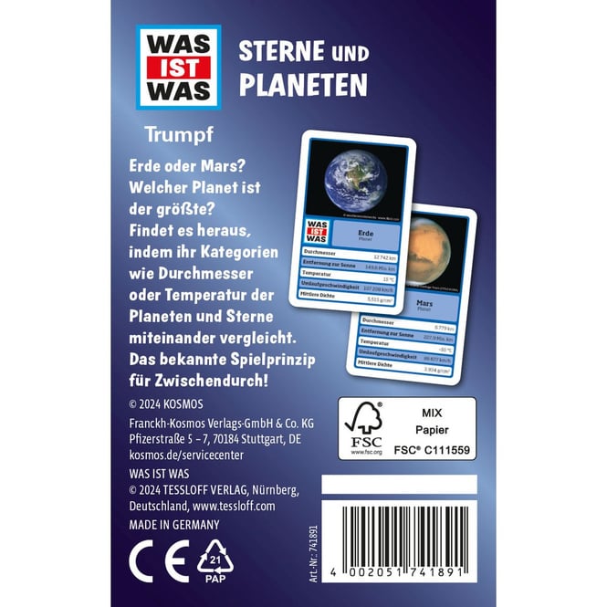 WAS IST WAS - Trumpf - Sterne und Planeten