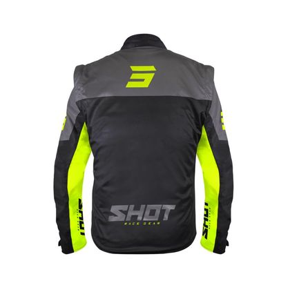 Veste enduro Shot SOFTSHELL 2024 - Noir / Jaune