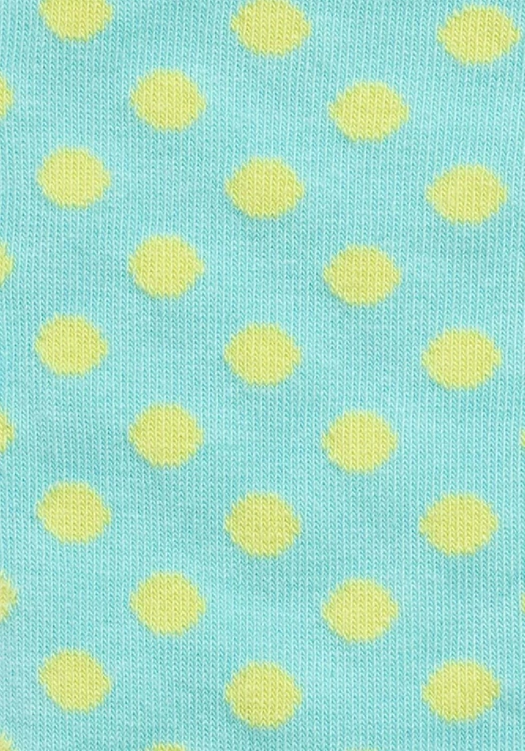 DillySocks Sneakersocken Short Yellow Dots