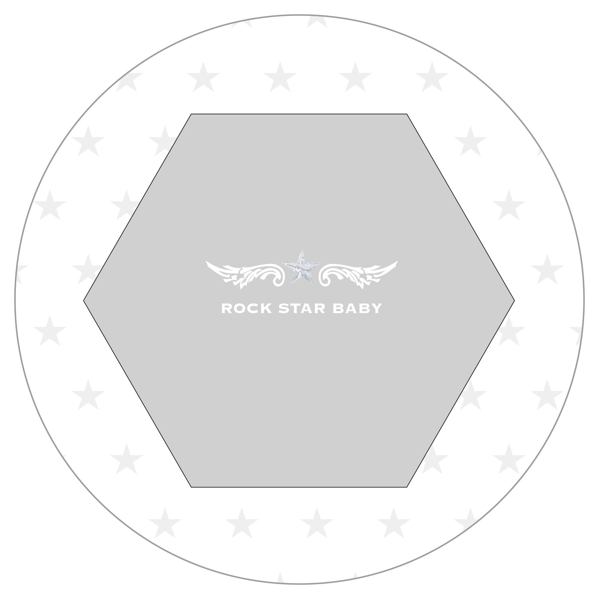 roba Laufgitter 'Rock Star Baby 2' hexagonal
