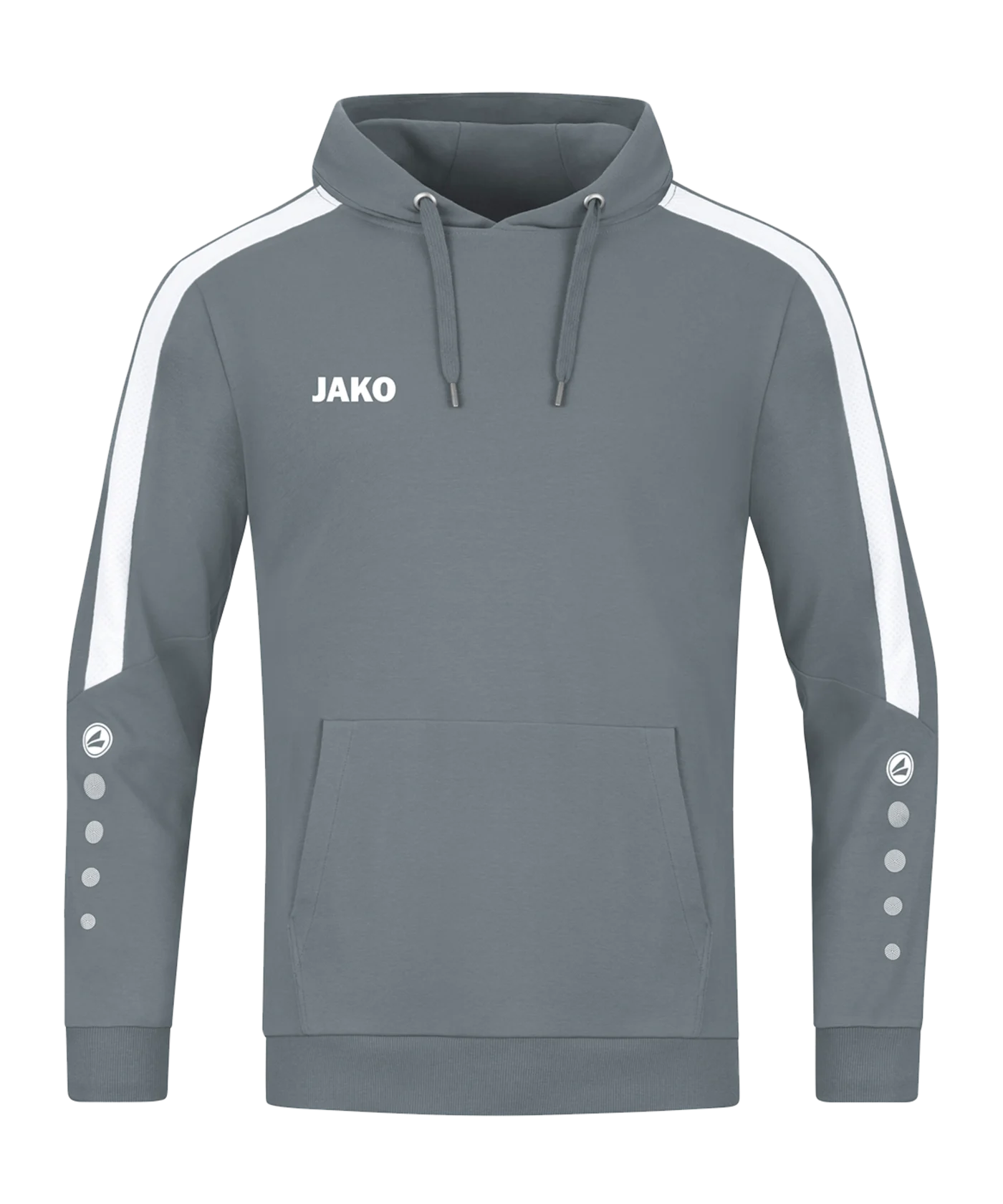 JAKO Power Hoody Grau Weiss F840