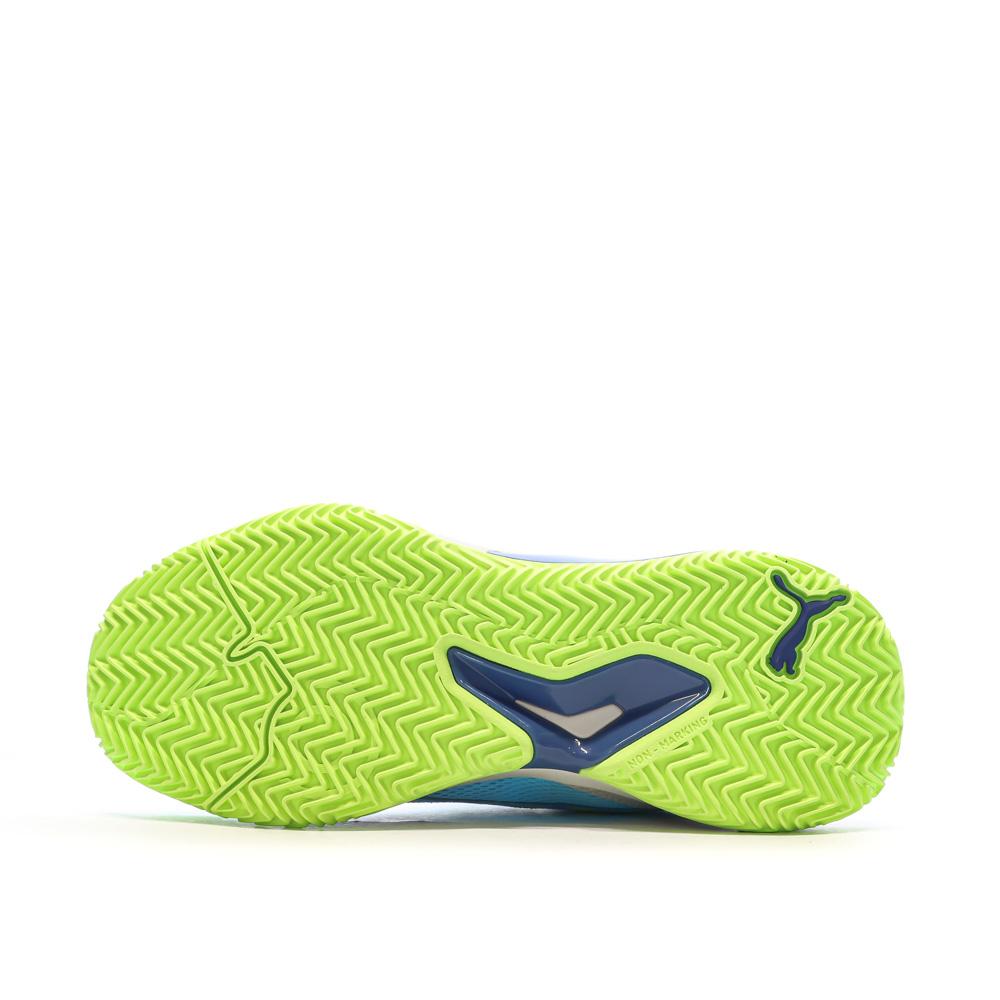 Puma Chaussures de Padel Bleu/Vert Homme Puma Nova Court