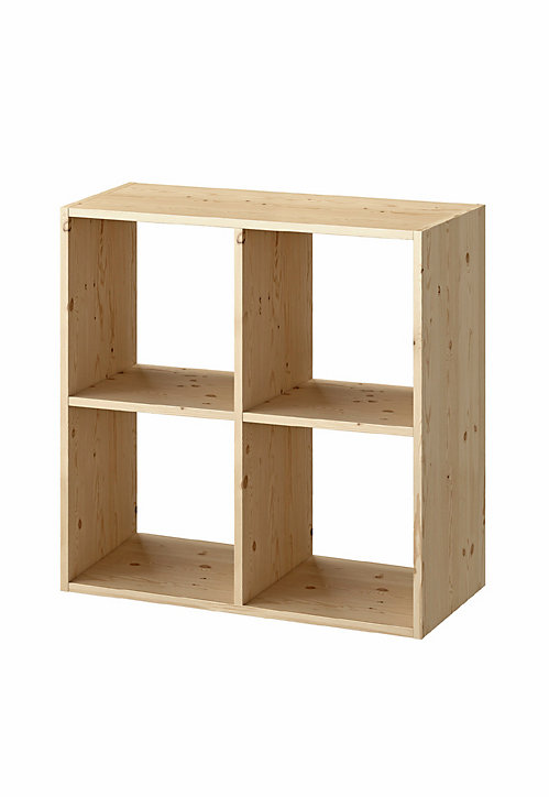 Étagère modulable 4 cubes en pin GoodHome Mixxit