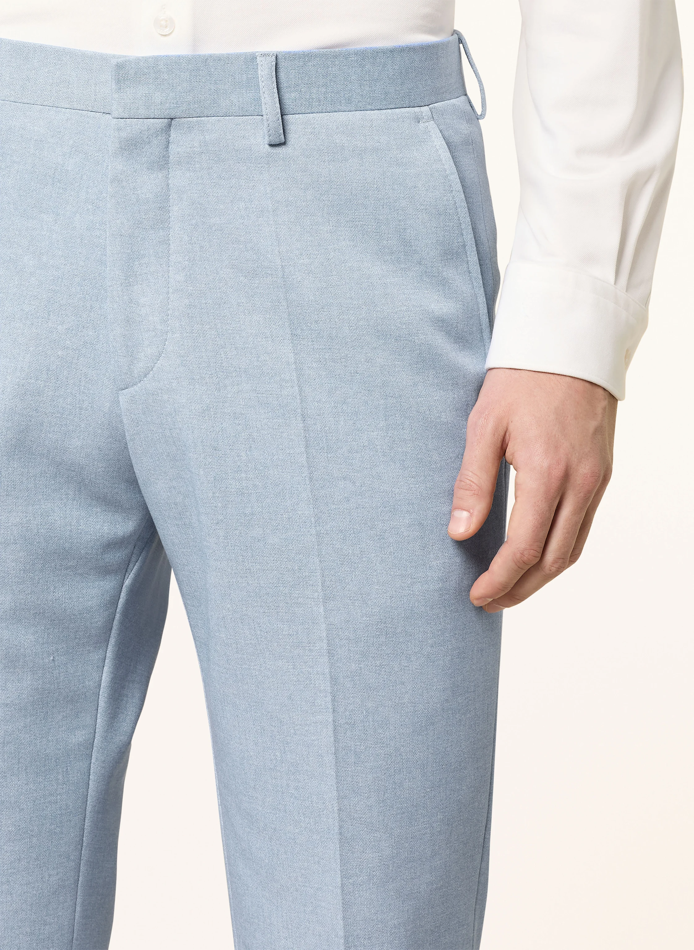 Roy Robson Anzughose Slim Fit aus Jersey