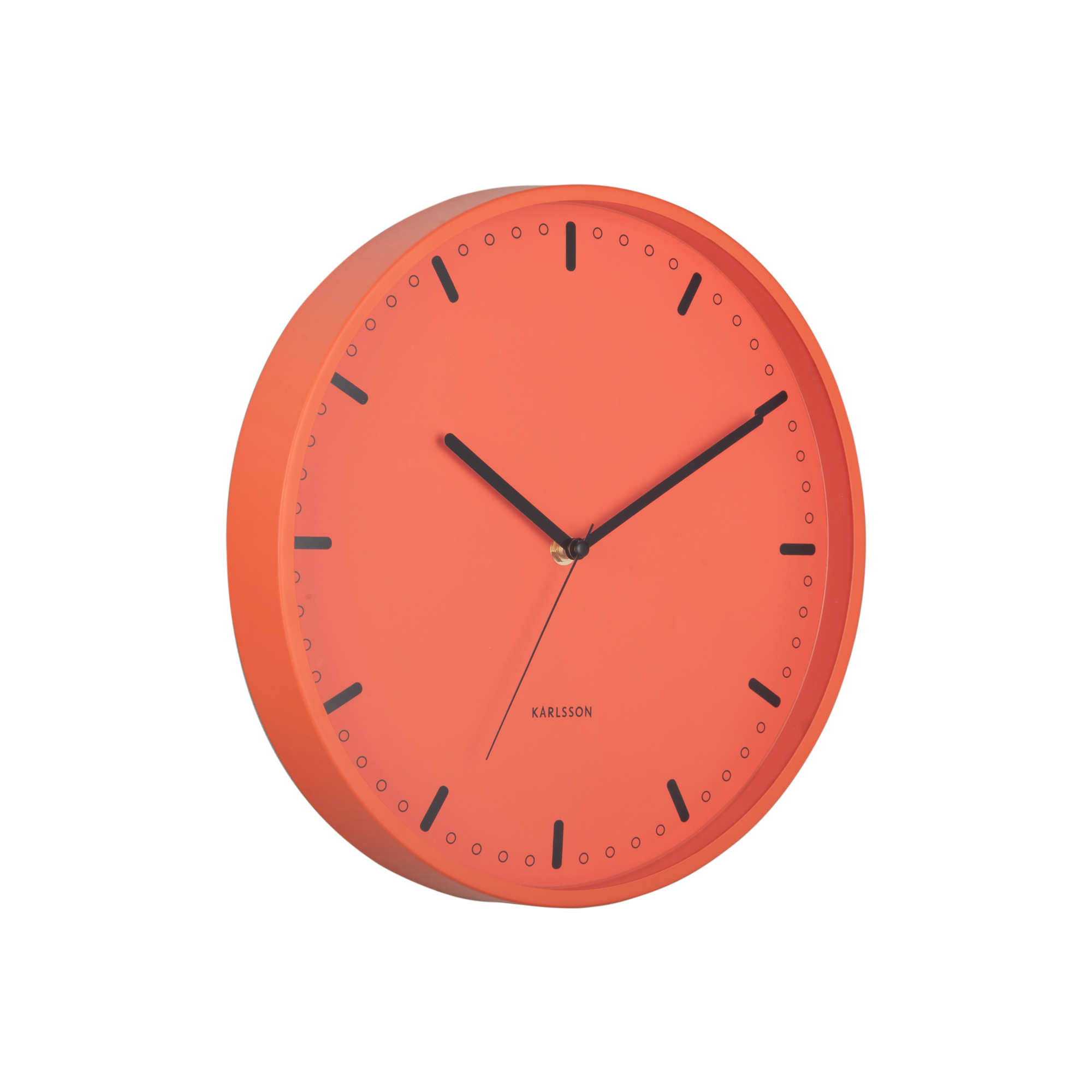 Wandklok Cool Retro Feloranje
