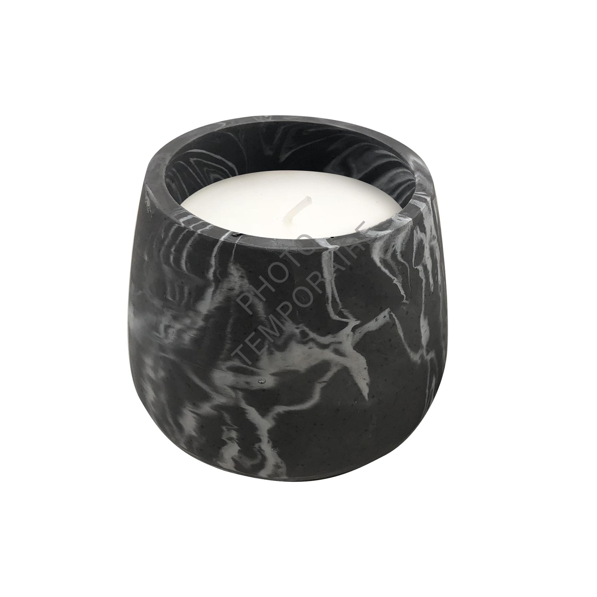 BOUGIE PARFUMEE MARBREE H9.5CM
