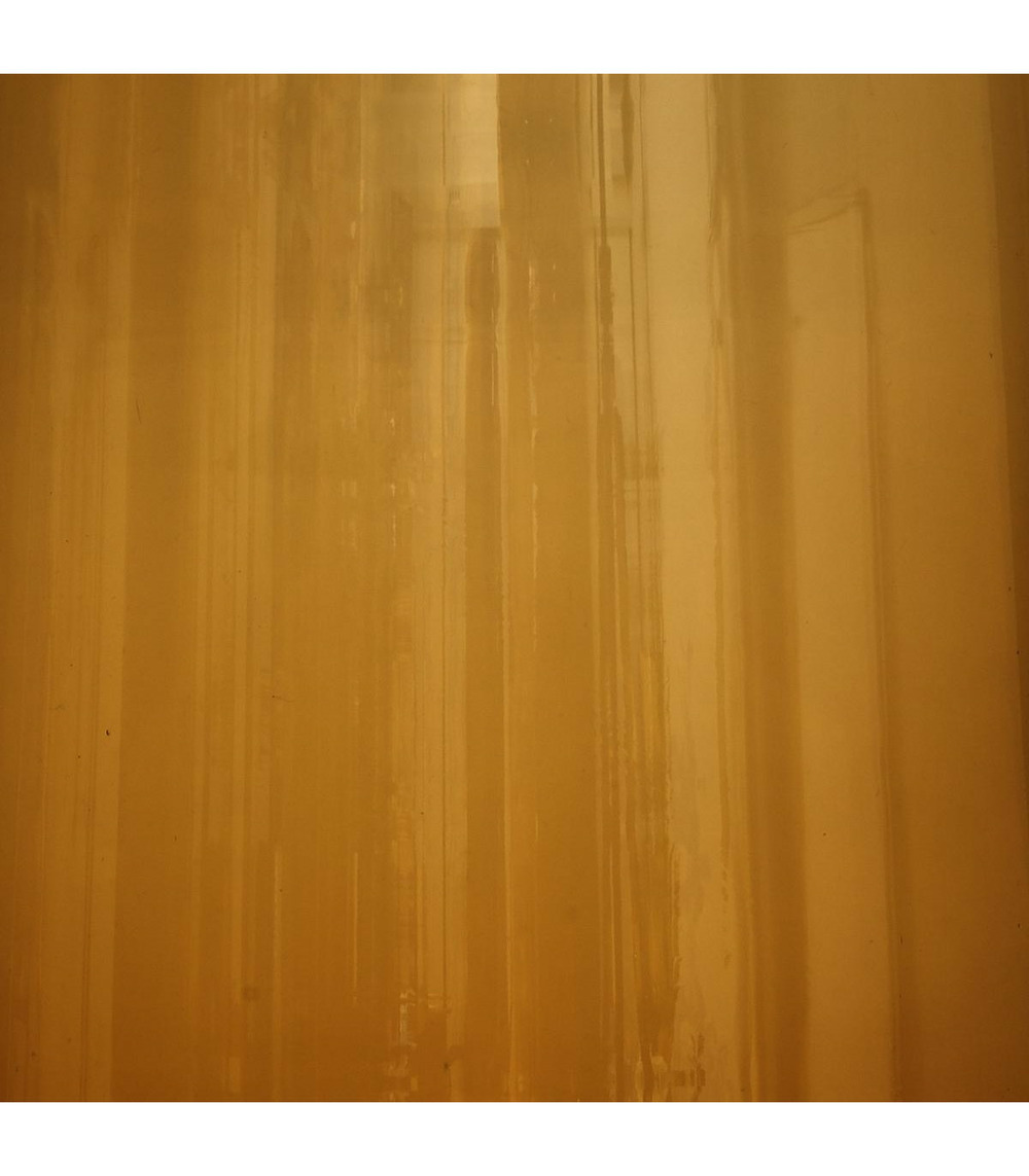 Vase épaule en verre ambre h 40 cm