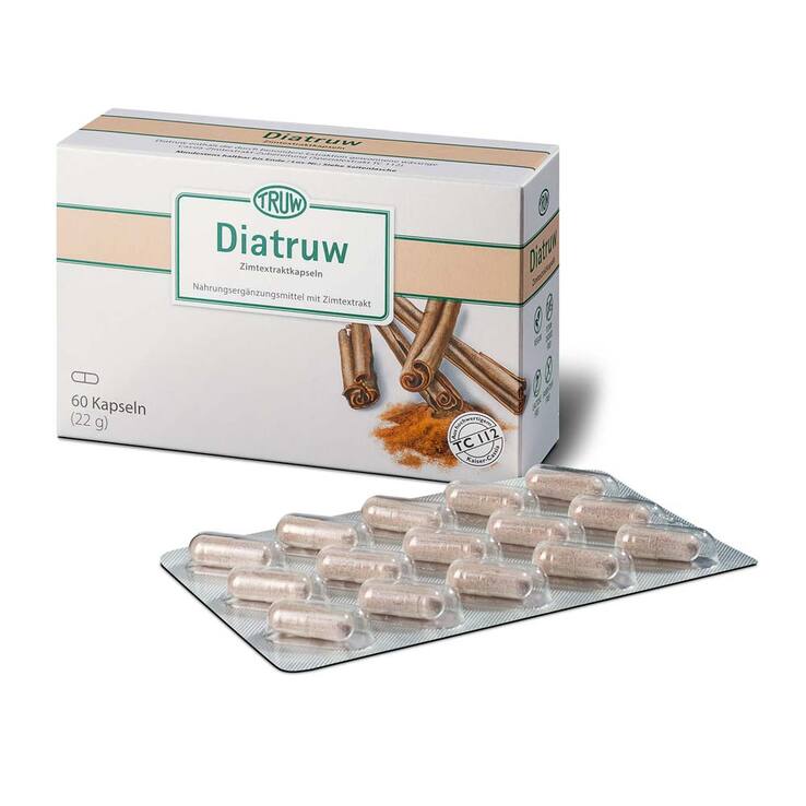 Diatruw Zimtextraktkapseln, 60 St