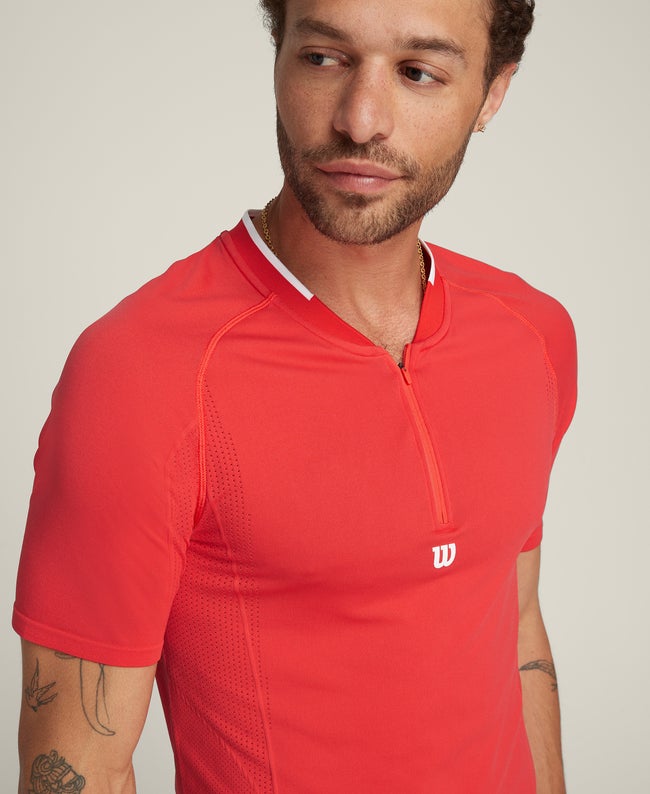 Series Seamless Zip Henley