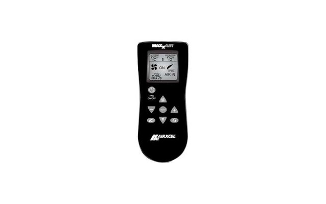 Airxcel Maxxfan Deluxe Dachhaube mit Ventilationssystem 12 V 40 x 40 cm
