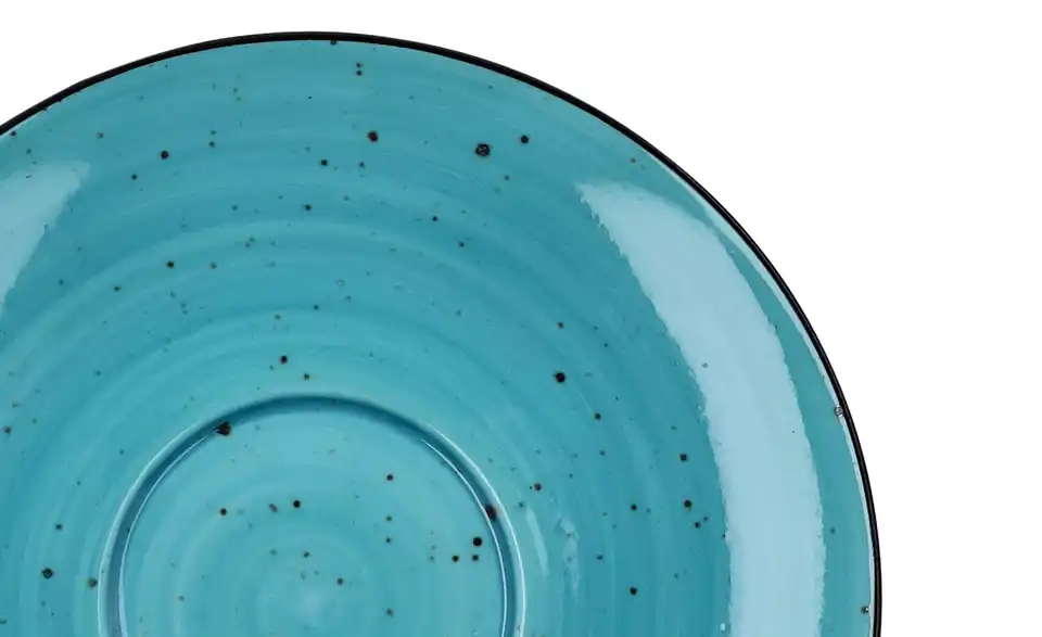 Peill+Putzler Kaffeeuntertasse Genua Blau, Weiß Kaffeeuntertasse
