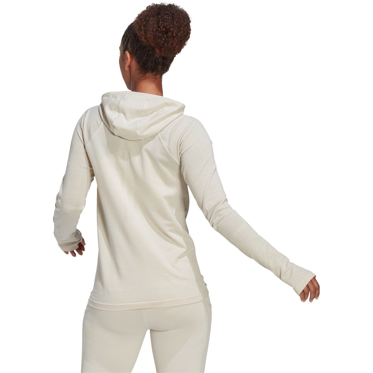 adidas Xcity Knit Hood Løbetrøje Dame