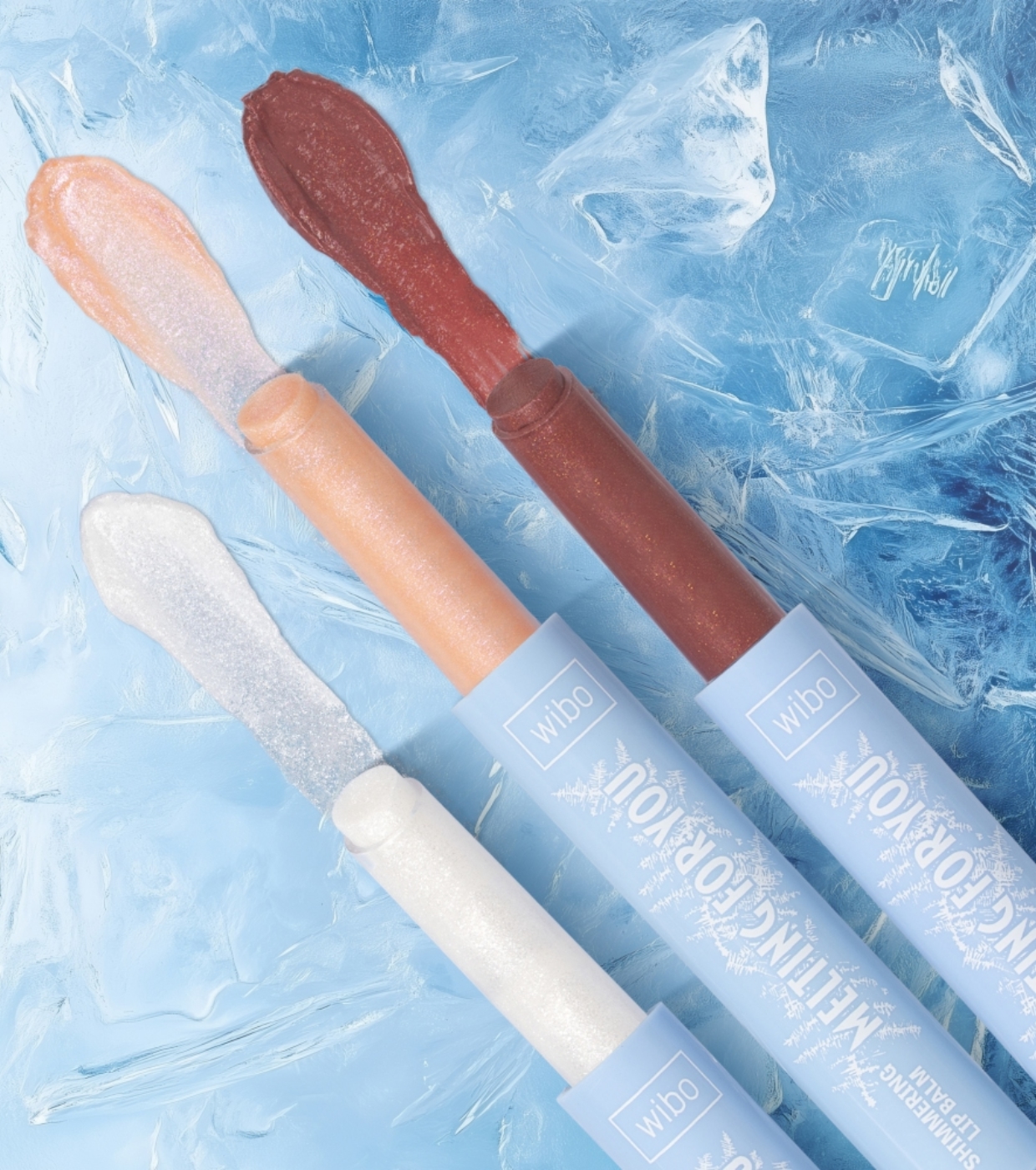 Wibo - *All Ice On Me* - Shimmer Lip Gloss Melting For You - 02
