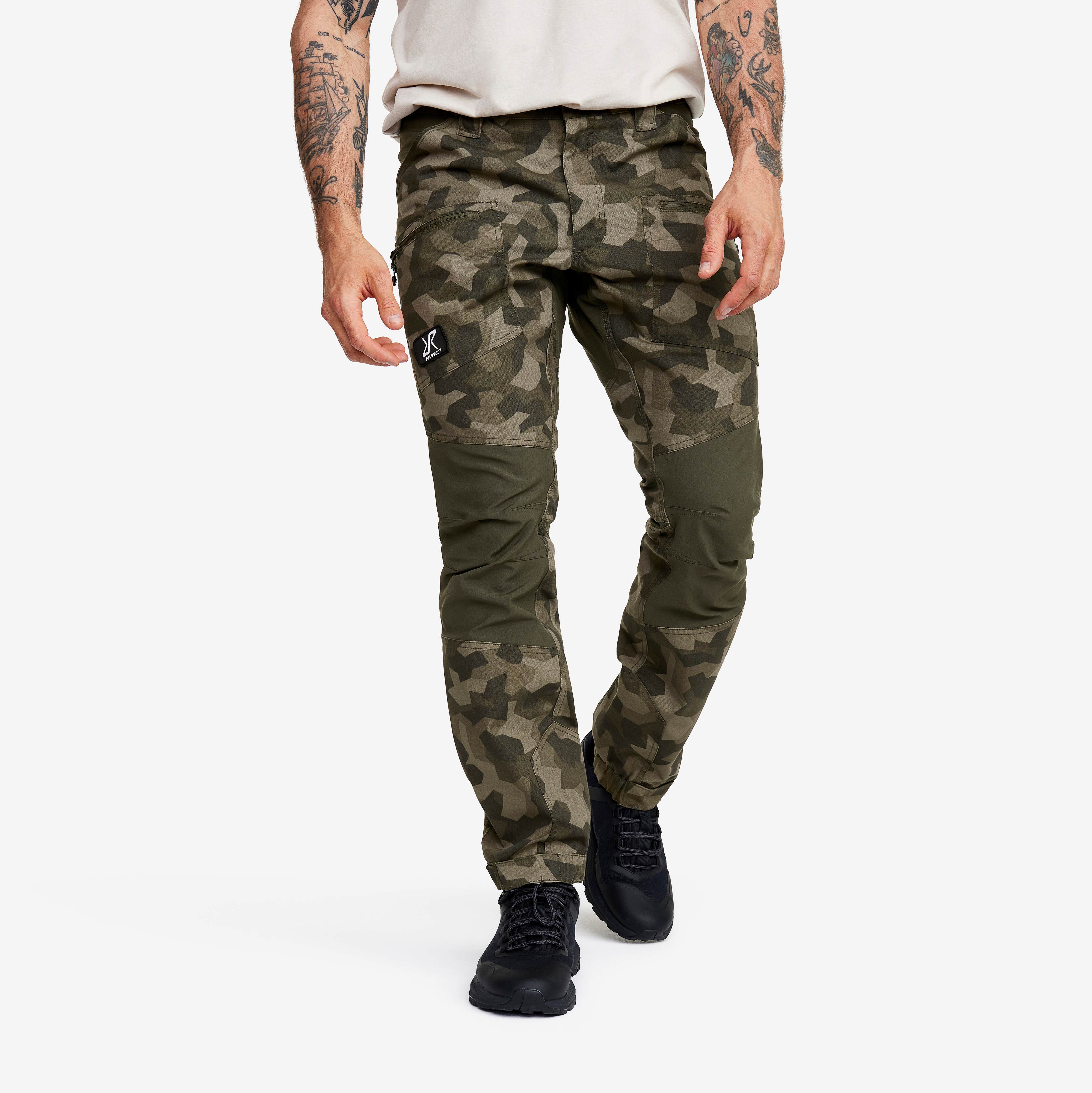 Nordwand Pro Pants Herre Forest Camo