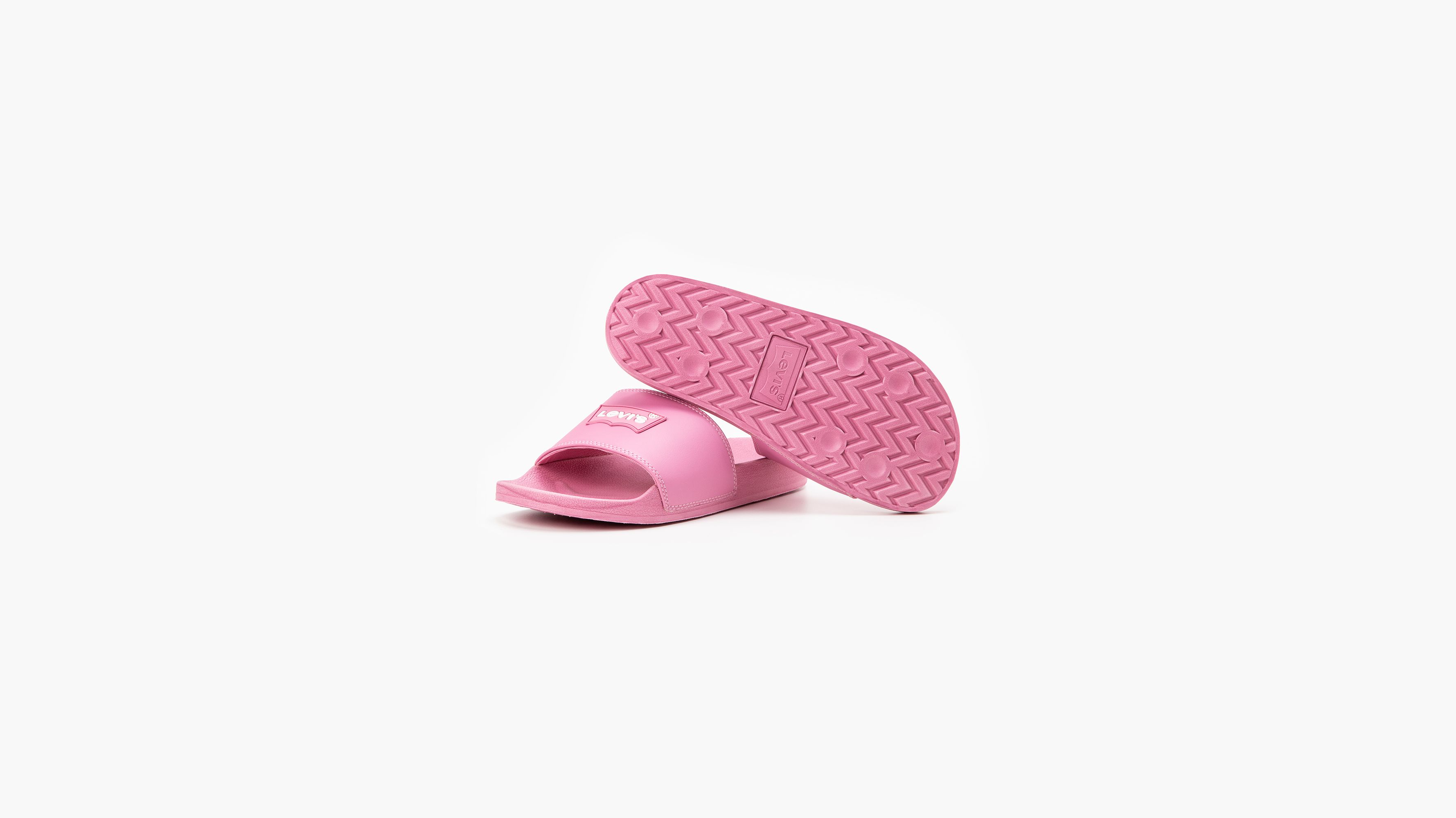 Claquettes June Patch Batwing - Dark Pink - Rose