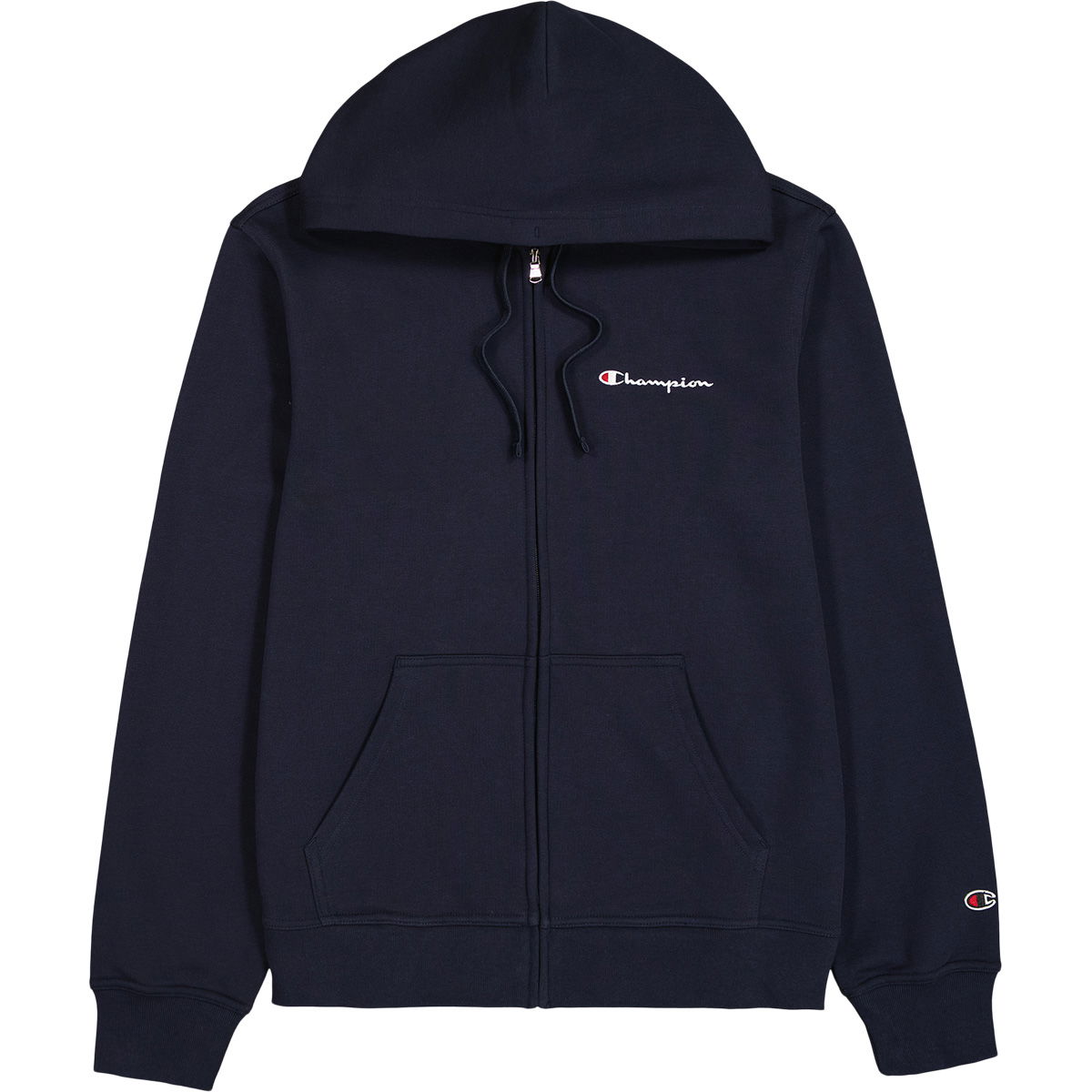 Champion Small Script Logo Full Zip Hættetrøje Herre