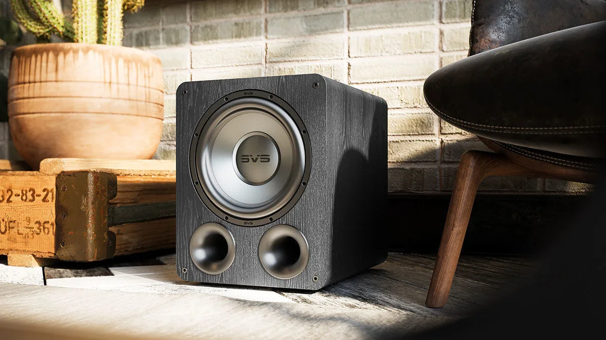 SVS PB-1000 Pro Bois noir Caissons de basses